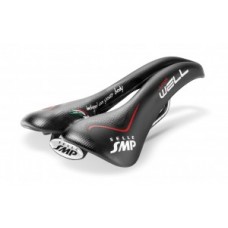 Saddle Selle SMP Junior Well - fekete, Unisex, 234x130mm, 225g