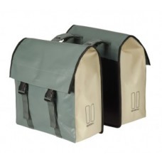 Double Bag Basil Urban Load DB - vízálló zöld / fehér 48-53 literes