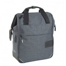 City bag Norco Denbury - 38x30x13cm tweed grey 12l KLICKfix