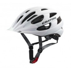 Bicycle Helmet Cratoni Velon (City) - Mérete Uni (55-59cm) fehér matt