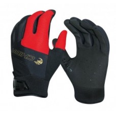 Gloves Chiba Viper long - size XL / 10 black/red