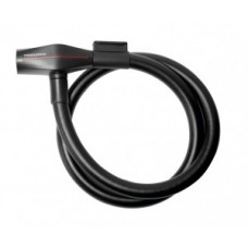 Cable lock Trelock 85cm, Ø 15mm - KS 415/85/15 black w. mount ZK 234