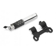 XLC mini pump PU-A08 - 11 bar ezüst / fekete alu 120mm DV / SV / AV