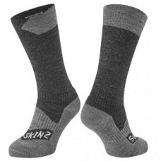 Socks SealSkinz Raynham - black/grey size S