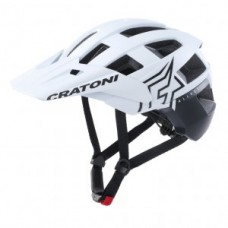 Helmet Cratoni AllSet Pro (MTB) - size S/M (54-58cm) white/black matt