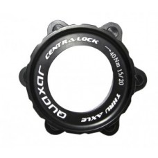 Centerlock-Adapter - incl. Rockring, 15/20 mm, fekete