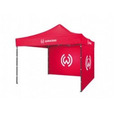 Tent Winora incl. 2 sidewalls - rot 3 x 3m incl. transport.bag