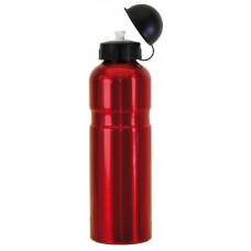 Water bottle alu 0,75 Ltr. - piros sapkával