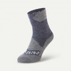 Socks SealSkinz Bircham - blue/grey size XL unisex