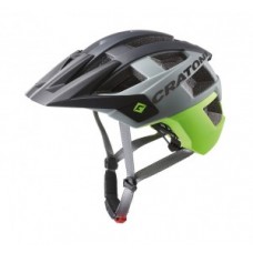 Helmet Cratoni AllSet (MTB) - size S/M (54-58cm) black/lime matt