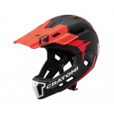 Helmet Cratoni C-Maniac 2.0MX (MTB) - size S/M (52-56cm) black/red matt