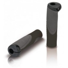 XLC Grip bo1 GR-S28 - 136 mm, fekete / szürke, csavaros zár