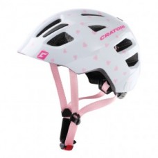 Helmet Cratoni Maxster (Kid) - size S/M (51-56cm) heart/pink gloss