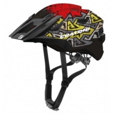 Helmet Cratoni AllRide JR.(MTB) - unisize (53-59cm) wild/red matt