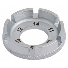 Spoke wrench Unior - 3,3; 4,45; 3,7; 3,96; 4,4; 5 mm; 1631/2