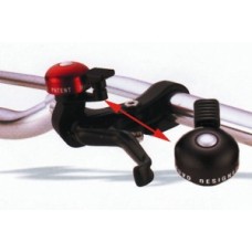 Mini Bell for Brake Lever Mounting - Alu, fekete, incl. Szorítódarab