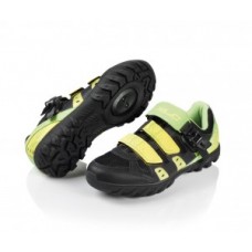 XLC All MTB-Shoes CB-M10 - zöld / fekete / sárga sz. 38