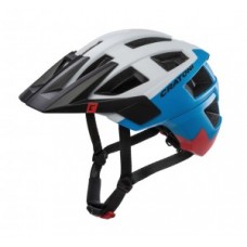 Bike helmet Cratoni AllSet (MTB) - sz M / L (58-61cm) fehér / kék / piros matt