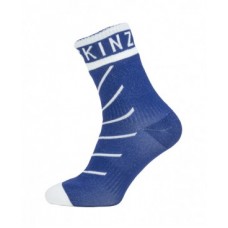 Socks SealSkinz Thin Pro Ankle Hydrost. - size L (43-46) blue/white waterproof