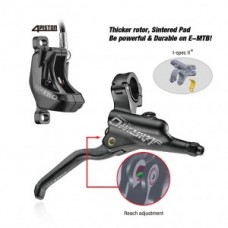 Disc brake Tektro Orion SL - right hand black 1900mm w/o accessor.