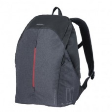 Backpack Basil B-Safe Nordlicht - graphite/black LED lighting 31x16x52