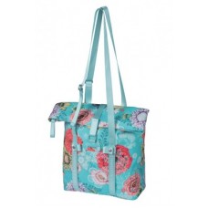 Shopping bag Basil Bloom Field - sky blue 15-20l 30x15x38cm