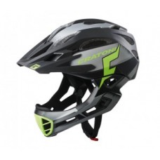 Helmet Cratoni C-Maniac Pro (MTB) - size M/L (54-58cm) black/lime matt
