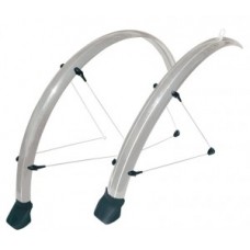 Mudguard set Stronglight Country - 26 &quot;, 60 mm ezüst