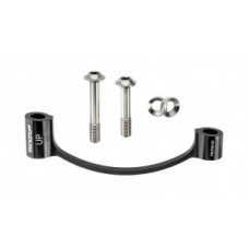 Brake disc adapter Trickstuff CNC - PM fork/PM brake + 20 titanium screws