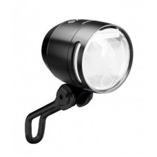 LED headlight b&m IQ-XS E 6-42 V - 70 Lux fekete matt