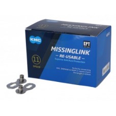 MissingLink KMC 11R EPT silver - 40 pieces for chains 5.65mm 11 speed
