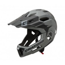 Helmet Cratoni C-Maniac 2.0MX (MTB) - size S/M (52-56cm) grey/black matt