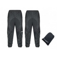 Chiba technical rain pants - size XXL schwarz