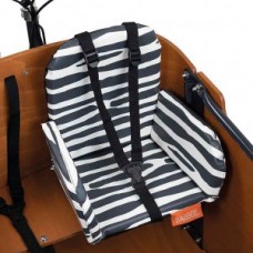 Child seat Babboe - Zingy Zebra