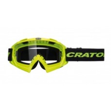 MTB glasses Cratoni C-Rage - neon yellow gloss transparent lenses