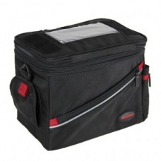 Handlebar bag Haberland Maxi Plus - black 28x22x17cm 10l