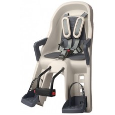 Child seat front Polisport Guppy Mini - cream/grey steerer mounting
