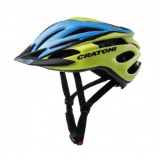 Bike helmet Cratoni Pacer (Kid) - sz S / M (54-58 cm) kék / mész matt