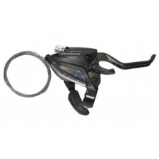 S+B-lever Shimano ST-EF 500 2-Finger - 8-szor jobb, V-Brake, 2050mm, fekete