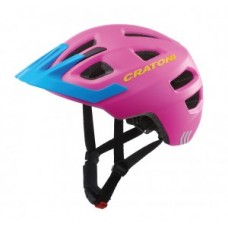 Helmet Cratoni Maxster Pro (Kid) - size S/M (51-56cm) pink/blue matt