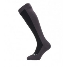 Socks SealSkinz Cold Weather knee - size XL (47-49) black/grey