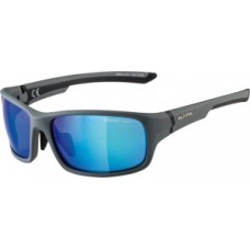 Sunglasses Alpina Lyron S - frame cool grey black lenses blue mirror