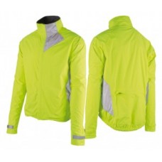 WaterWindRain jacket Wowow Aqua Shelter - yellow reflect. areas size XL