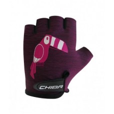 Kids gloves Chiba Cool Kids - size M / 5 parrot/purple