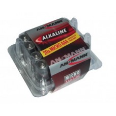 Battery Ansmann Alkaline Micro LR 03 - 1,5 V, 1 x = 1 Doboz 20 db-mal
