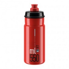 Bottle Elite Jet - 550ml red/grey