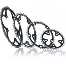 Chain ring Miche Supertype BCD 130SH - kívül 49 d. fekete 9/10 v. Shimano