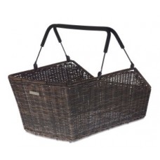 Rack basket Basil Cento Rattan M-Syst. - cm grey close-meshed removable