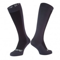 Socks SealSkinz Worstead - black/grey size S