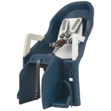 Child seat Polisport Guppy Maxi CFS - jeans/cream carrier mounting